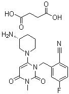 Trelagliptin -CAS 1029877-94-8 -